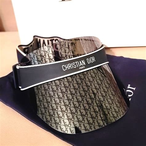 dior mirror visor|christian dior hats women's.